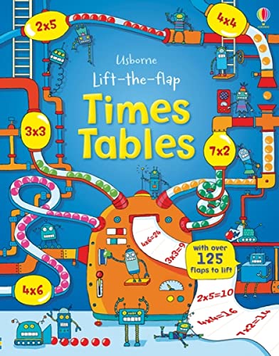 Lift-the-flap times tables book