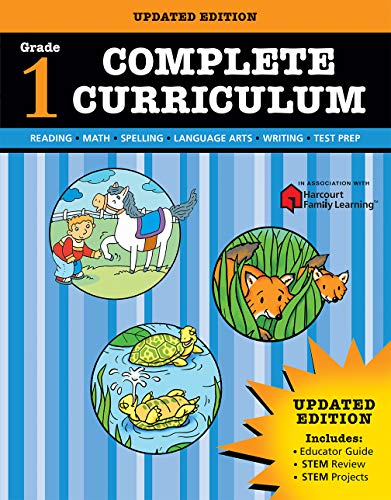 Complete Curriculum: Grade 1 (Flash Kids Harcourt Family Learning)