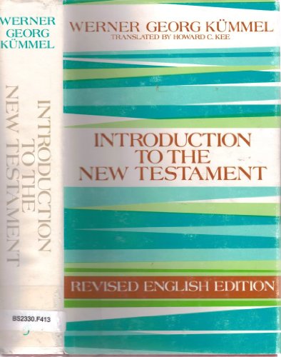 Introduction to the New Testament (Revised English Edition)
