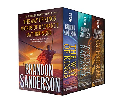 Stormlight Archive MM Boxed Set I, Books 1-3: The Way of Kings, Words of Radiance, Oathbringer (Stormlight Archive, 1-3)