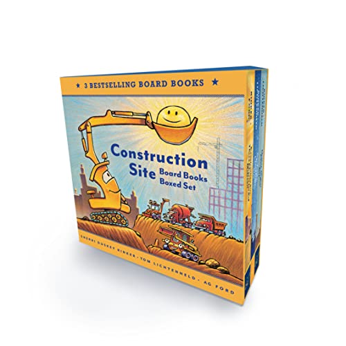 Construction Site Board Books Boxed Set (Goodnight, Goodnight, Construc)