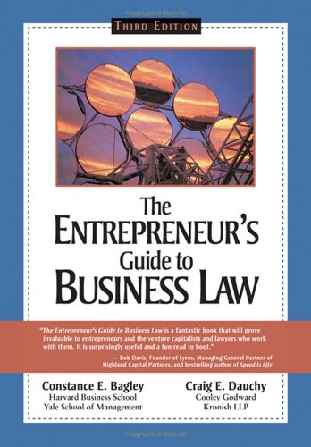 The Entrepreneurs Guide to Business Law