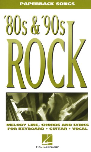 '80s & '90s Rock (Paperback Songs)