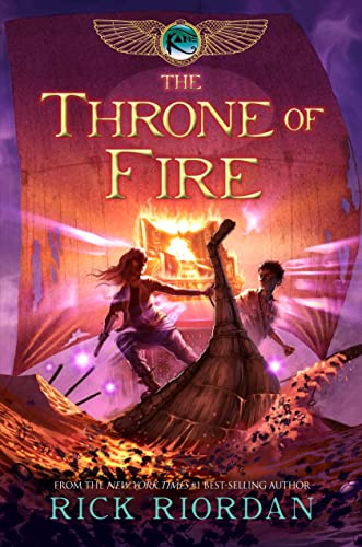The Throne of Fire (The Kane Chronicles, Book 2)