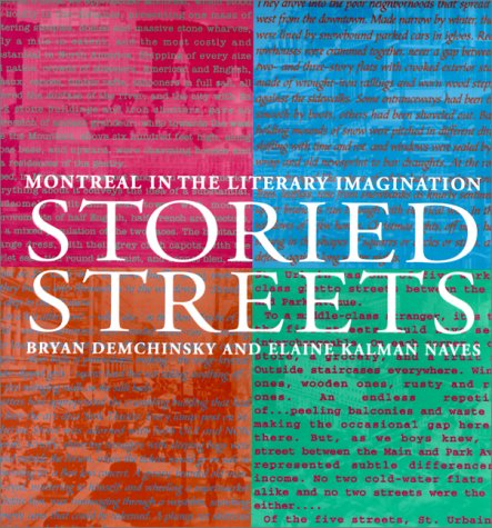Storied Streets: Montreal in the Literary Imagination