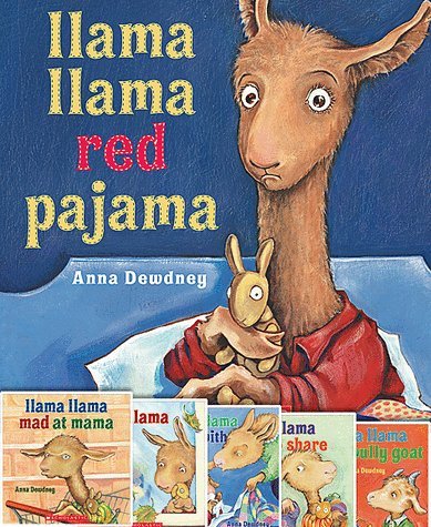 Llama Llama 6-Book Library: Llama Llama and the Bully Goat, Llama Llama Red Pajama, Llama Llama Time to Share, Llama Llama Home with Mama, Llama Llama Mad at Mama, Llama Llama Misses Mama