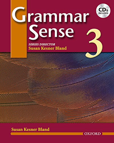 Grammar Sense 3: Student Book and Audio CD Pack