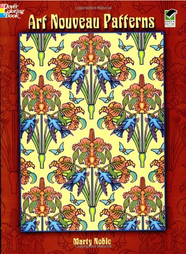 Art Nouveau Patterns (Dover Design Coloring Books)